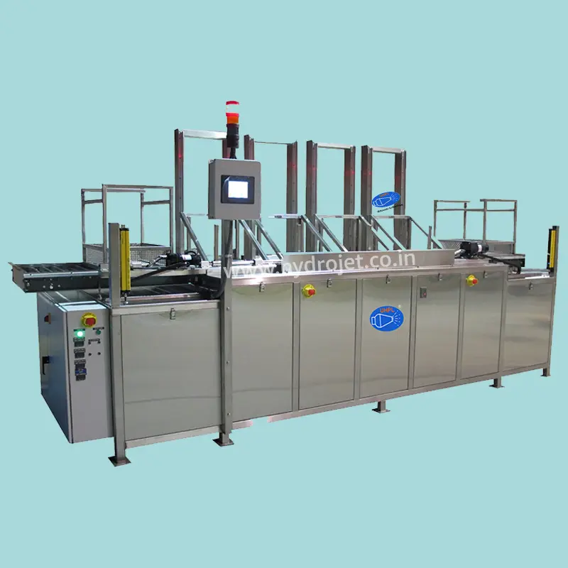 multistage ultrasonic cleaning machine