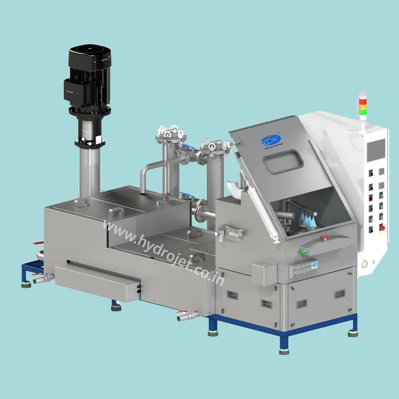 Spray cum ultrasonic cleaner