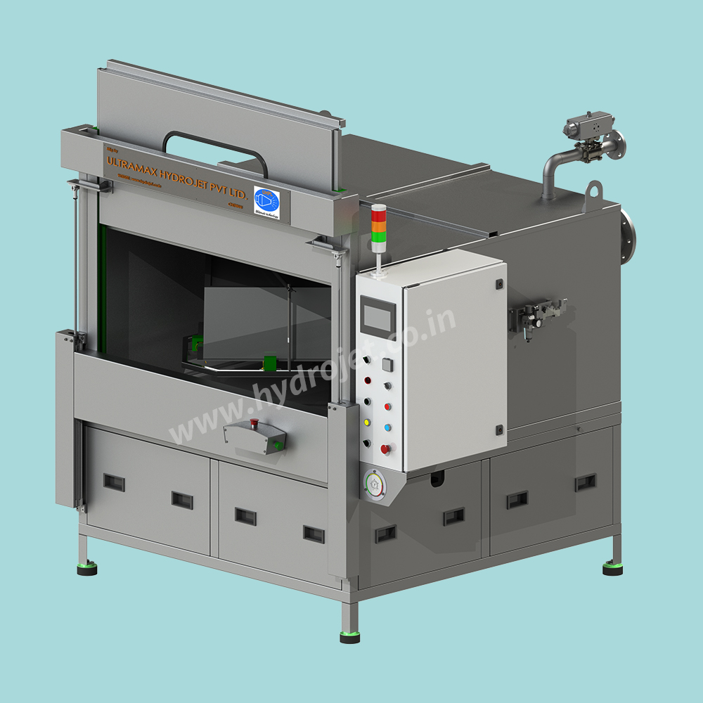 ahu filter cleaning machine