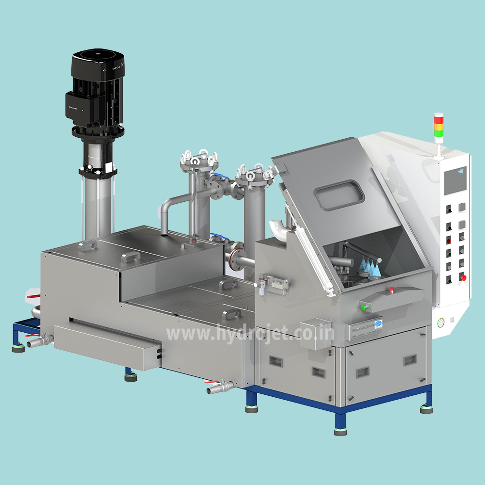 high pressure submerged washing machine