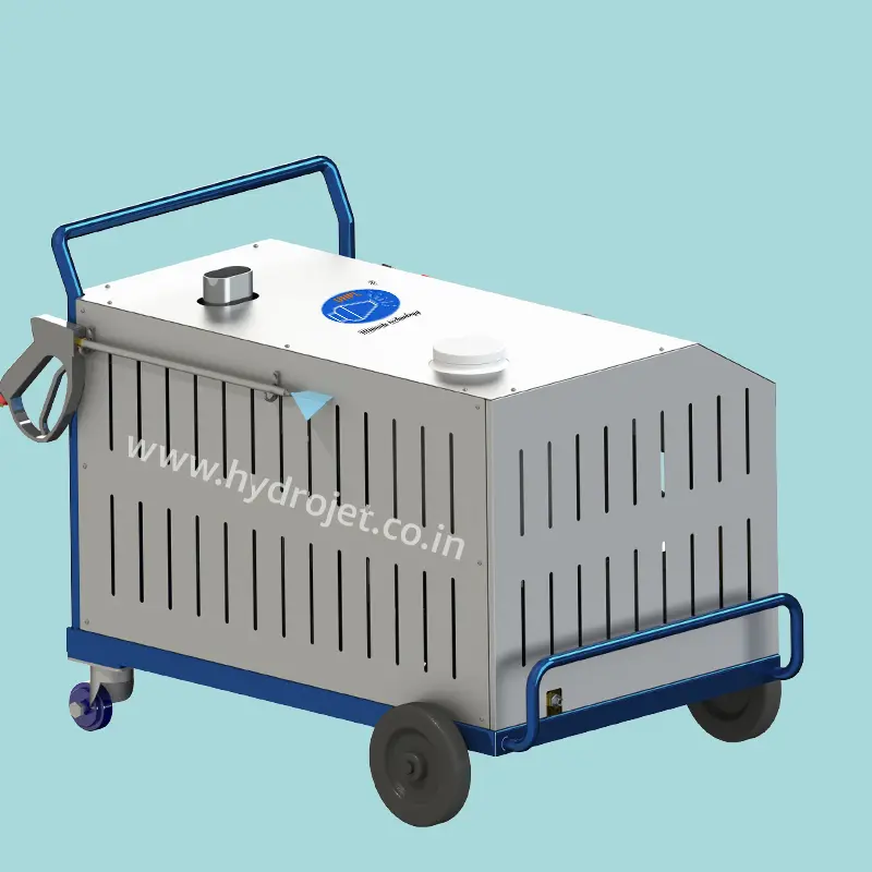Diesel fired hot washer