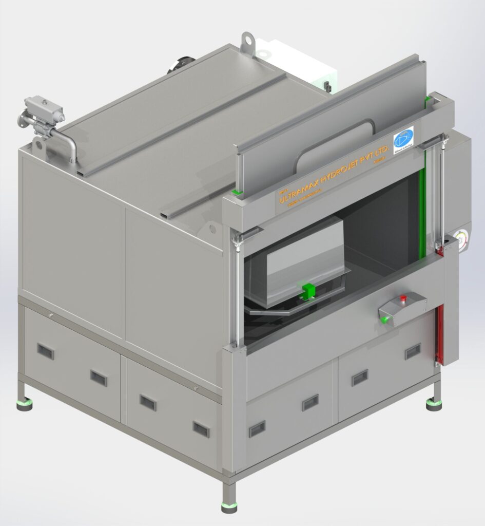 AHU Filter Cleaning Machine