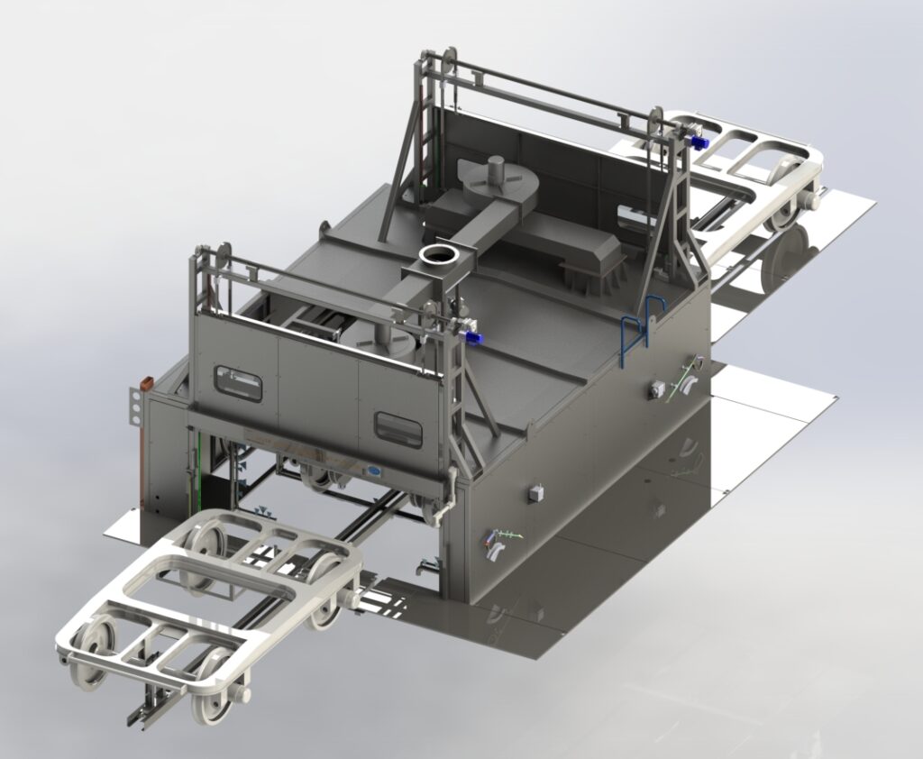 Rail Bogie Washing Plant