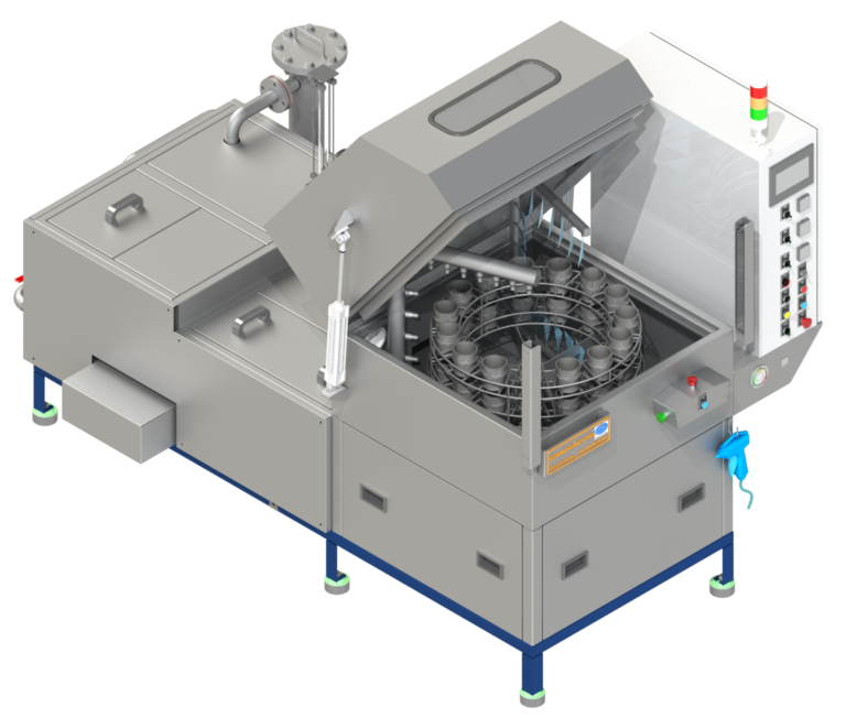 Rotating Parts Washer | Rotary Basket Component Washer