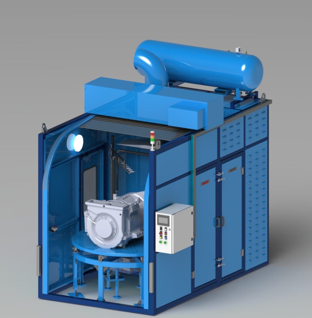 Traction Motor Cleaning Plant